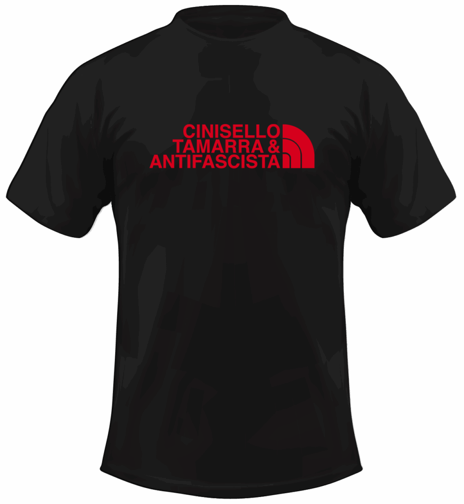 Nero rosso uomo Cinisello tamarra & antifascista