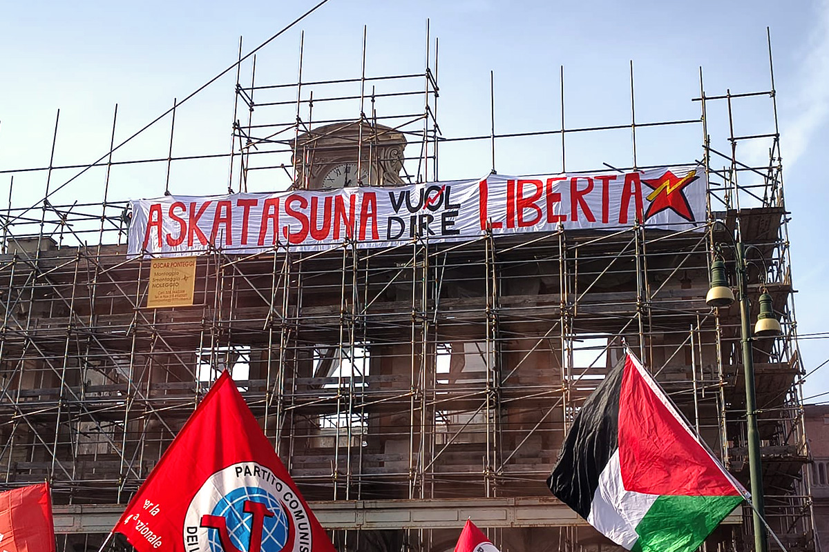 manifestazione nazionale per Asktasasuna